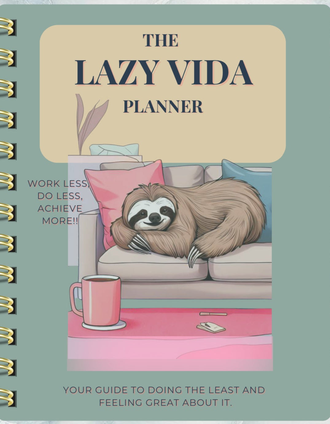 Lazy Vida Planner | Smart Planning for Hustlers & Procrastinators